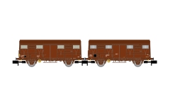 Arnold HN6717 - N - 2-tlg. Set Gedeckte Güterwagen, SNCF, Ep. IV